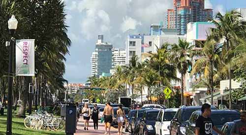 Shopping on Collins Avenue